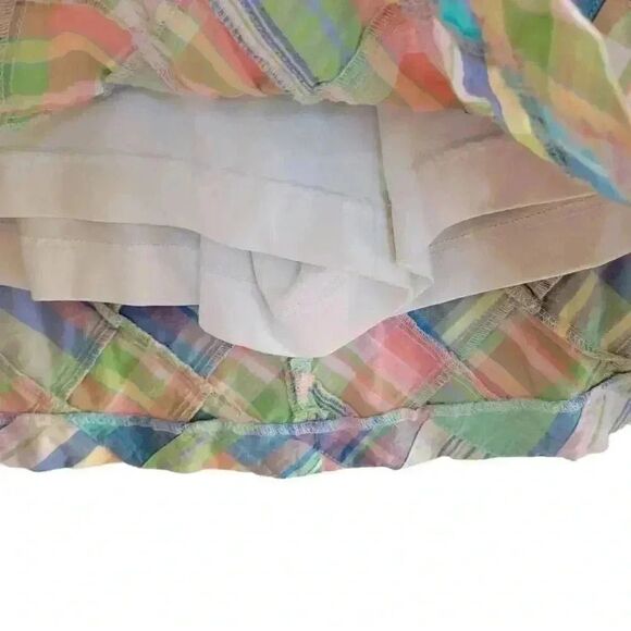 Lady Hagen Women's Pastel Patchwork Cotton Skort Athletic Skirt - Picture 7 of 14